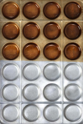 Before and after pan restoration